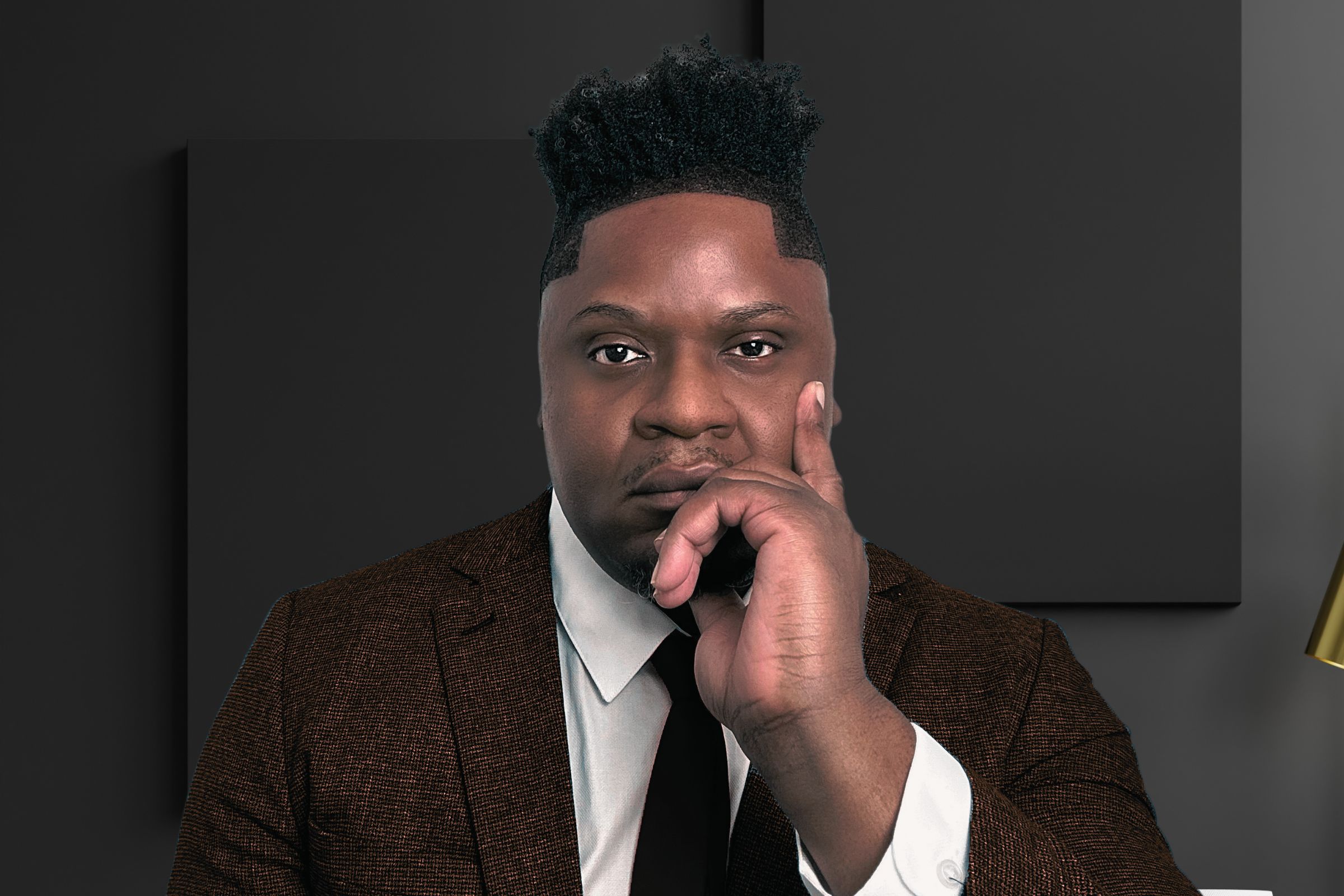 Jerry Jacques, writer and commentator, featured on the About page of his website.